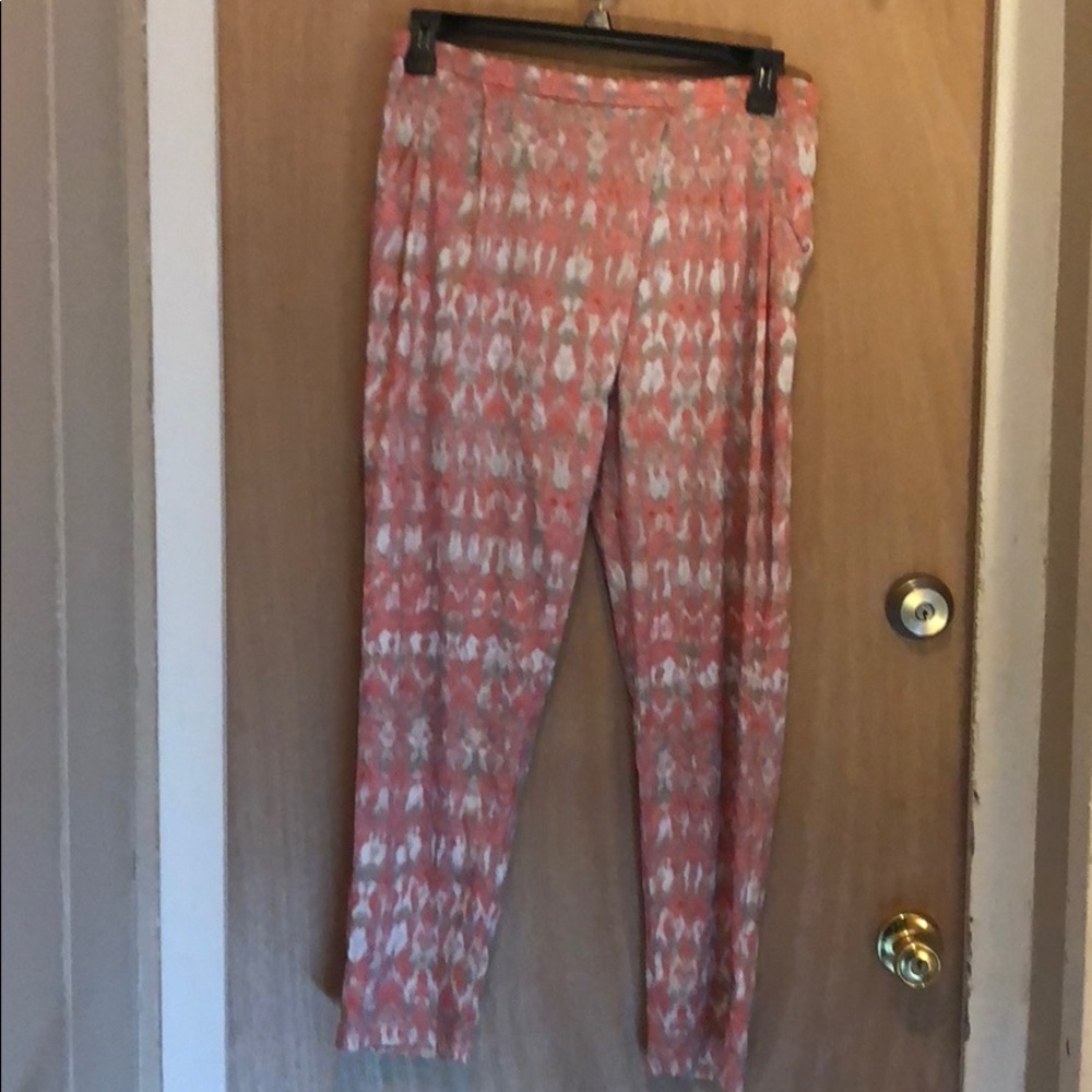 Calvin Klein abstract print pants